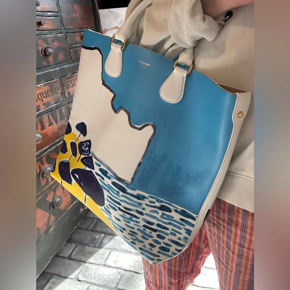 Michael Kors Collection Dandridge Christina Zimpel Seaside Tote - Picture 16 of 17